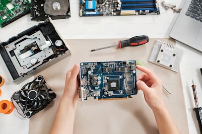 Sharmajii's electronics business photograph