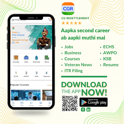 CG Resettlement | Jobs for ex-servicemen, Resettlement course for Army, Business Opportunities, ITR Filing business photograph