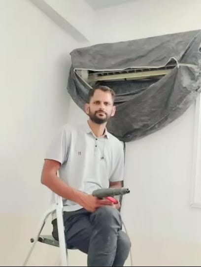 Navya AC service washing machine fridge Ro water filter repair business photograph