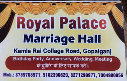 ROYAL PALACE MARRIAGE HALL business photograph