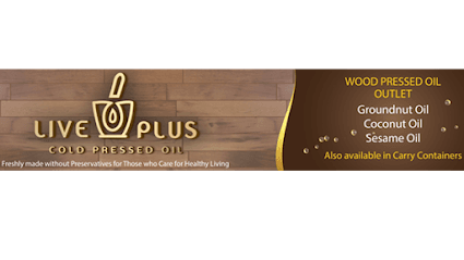 LivePlus Cold Pressed Oil (Wood Pressed Oil) business photograph