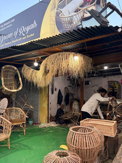 Cane furniture,baskets and handicrafts (dream of royals) business photograph