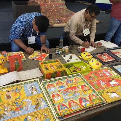 Cheriyal Nakashi paintings and Masks business photograph