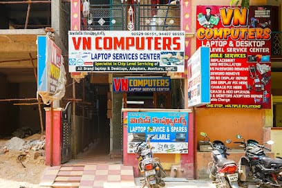 VN Computers laptop service centre business photograph