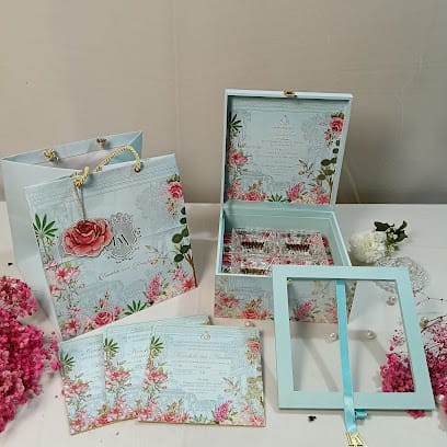 Luxury Wedding Invite And Packaging business photograph