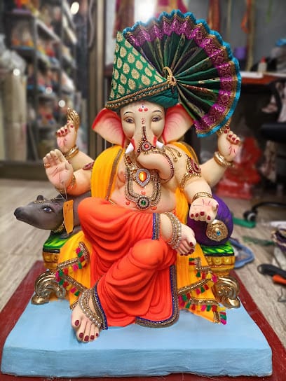 Shree Collections | Shadu mati | ECO friendly | Ganpati Idol business photograph