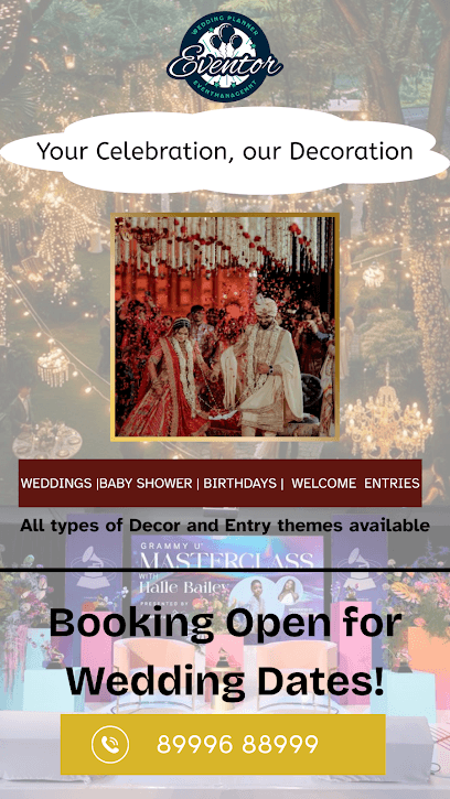 Eventor – Best Event Planner in Ahmedabad for Wedding, Sangeet & Party Decoration business photograph