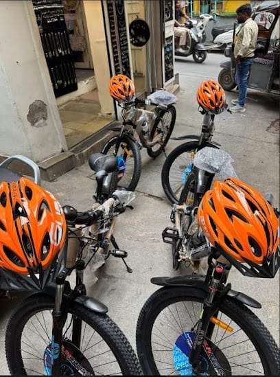 poornima bicycle on rent udaipur business photograph