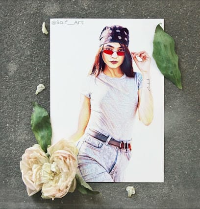 SAIF ART STORE - Best Sketch Artist in Kota | Painting Artist in Kota | Potrait Artist in Kota | Sketch business photograph