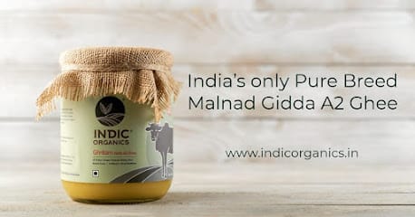 Indic Organics - A2 Ghee, Wild Forest Honey, Extra Virgin Coconut Oil, Palm Jaggery & Cacao Powder business photograph
