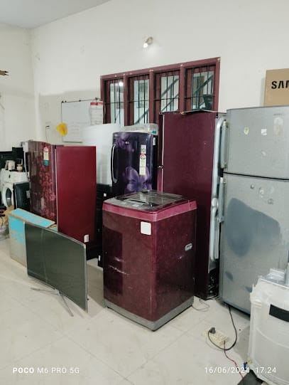 Washing machine, Refrigerator, Led tv service business photograph