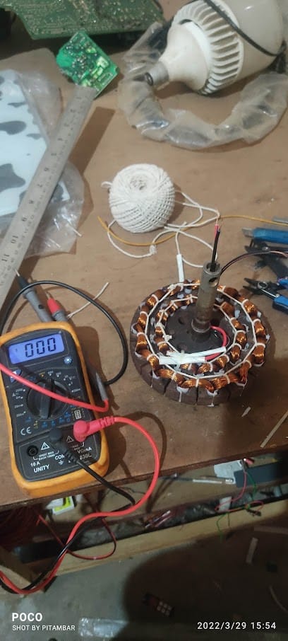 Pitambar Electronics repairing shop business photograph