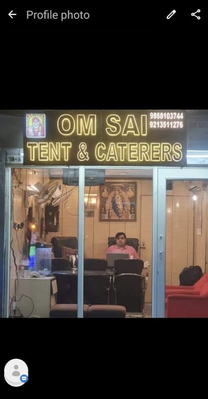 Om sai tent and caterers in South Delhi business photograph