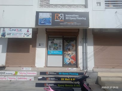 RR Innovatives- 3D Epoxy Flooring/Epoxy Metal Flooring/3D Wall/Stencils/Glitter business photograph