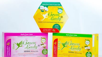 Green Lady herbal napkins prime naturals and herbals business photograph