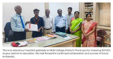 INFOCS Technologies | Internships-Final Year Projects-Placement Training-C, Java, Python, Full Stack, SQL & More @ Pollachi business photograph