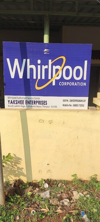 Whirlpool service centre in Thanjavur - Yakshee enterprises business photograph