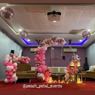 Peach petal events business photograph