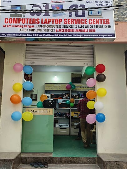 A1 Computers laptop service center business photograph