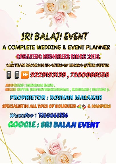 SRI BALAJI EVENT business photograph