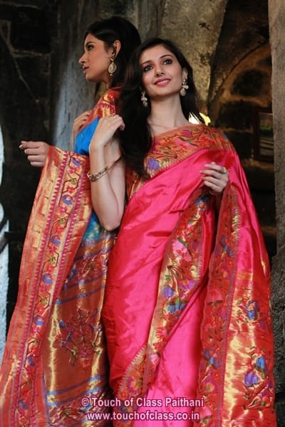 Touch of Class! Paithani business photograph