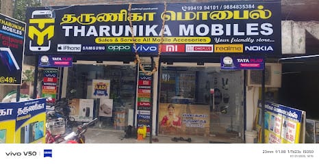 Mobile Phone Sales and Service Tharunika mobiles business photograph