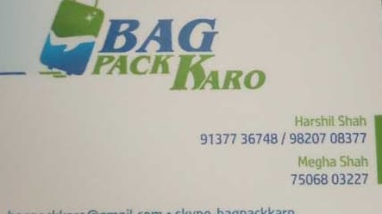 Bag Pack Karo Tours and Travels Mumbai business photograph