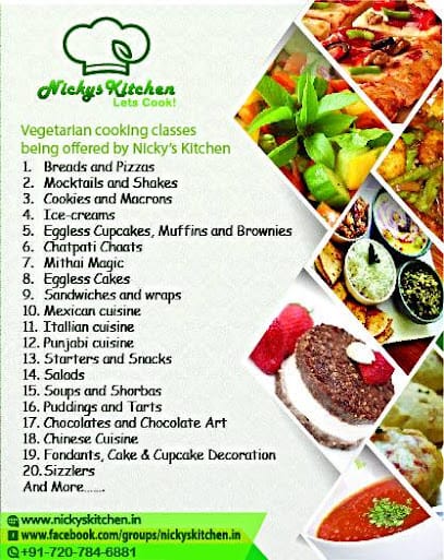 Nicky's Kitchen (Vegetarian Cooking and Baking Classes) business photograph