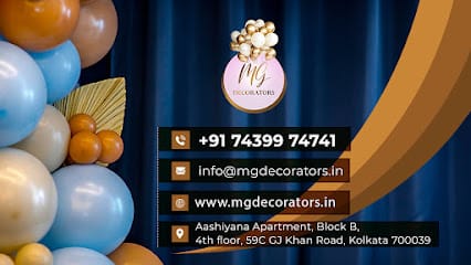 MG Decorators: Best Wedding & Event Decorators in Kolkata | Stage, Mandap, Birthday & Floral Decoration Experts in Kolkata business photograph