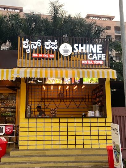 Shine café business photograph