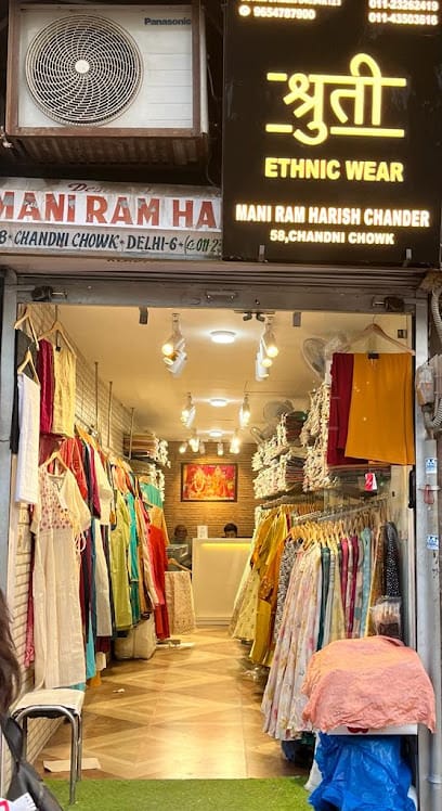 Shruti Ethnic wear unit of Mani Ram Harish Chander Cloth Merchants business photograph