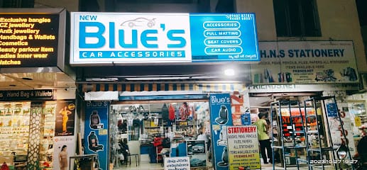 New blues car accessories business photograph