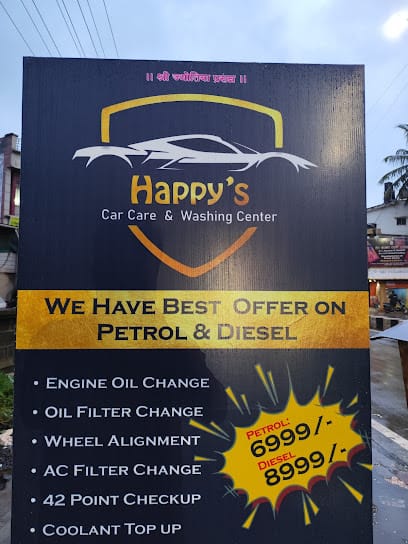 Happy's car care and washing center business photograph