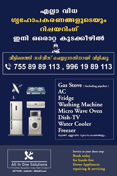 All in one solutions | Home appliances service business photograph