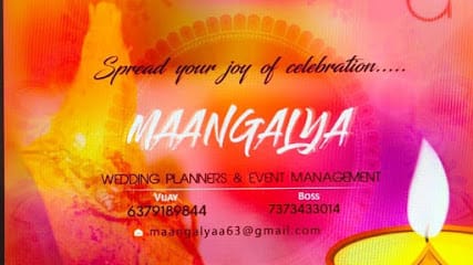 MAANGALYA Wedding Planers&Event Management business photograph