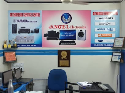 ANGEL ELECTRONICS | YAMAHA | HISENSE | THOSHIBA | MUSIC AUTHORISED SERVICE CENTRE | HOME CINEMA INSTALLATION KANNUR business photograph