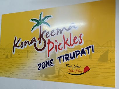 Konaseema Pickles Zone Tirupati business photograph