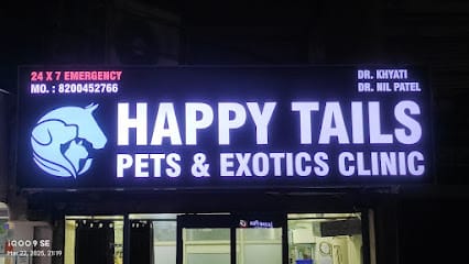 Happy Tails Pets And Exotics Clinic | pet Clinic | vet Surgeon | Ambawadi Ahmedabad business photograph