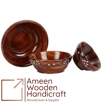 Ameen Wooden Handicrafts | Handicrafts Manufacturer supplier in Saharanpur | wholesaler of Wooden Handicrafts business photograph