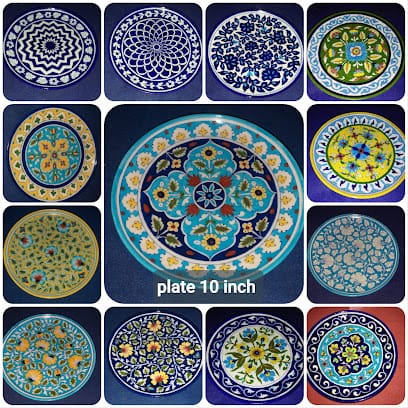 Sagar Blue Art Pottery business photograph