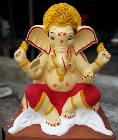 PAPER GANPATI IDOLS NAVI MUMBAI - PRATIK ARTS Eco-friendly Ganpati Idols business photograph