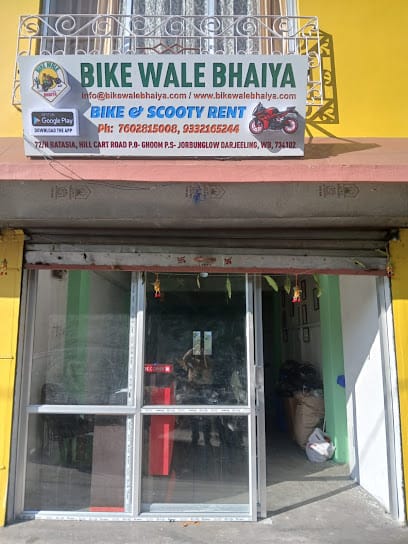 Bike Wale Bhaiya Darjeeling business photograph