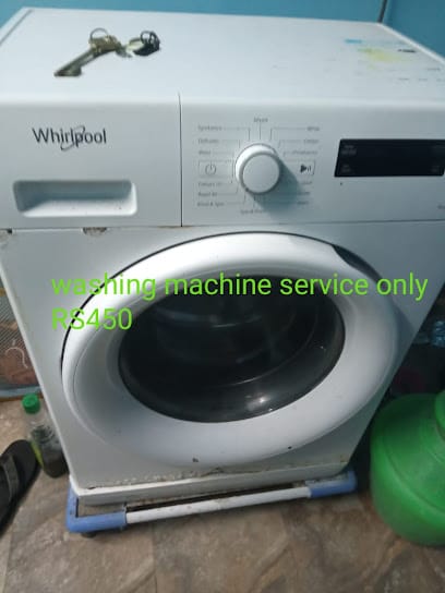 Washing machine service business photograph