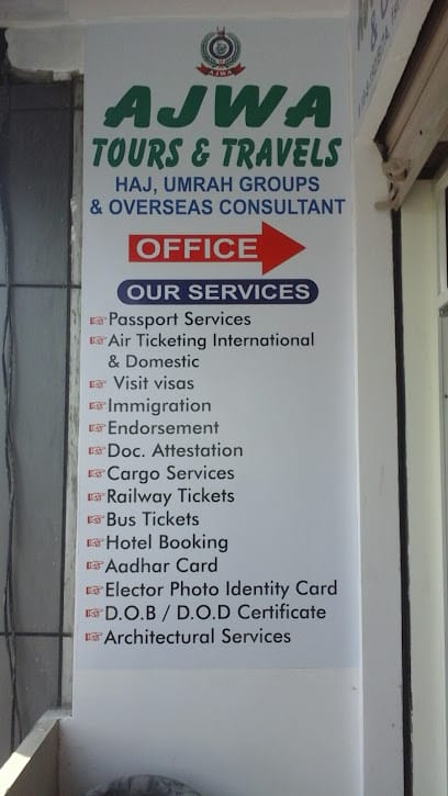 AJWA TOURS AND TRAVELS, HYDERABAD business photograph