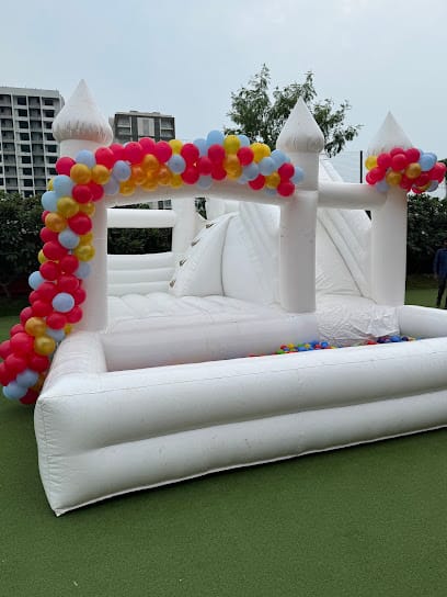 Kids Party Bouncy Castle For rent business photograph