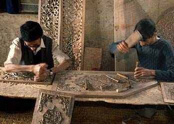 Kashmir arts and crafts business photograph