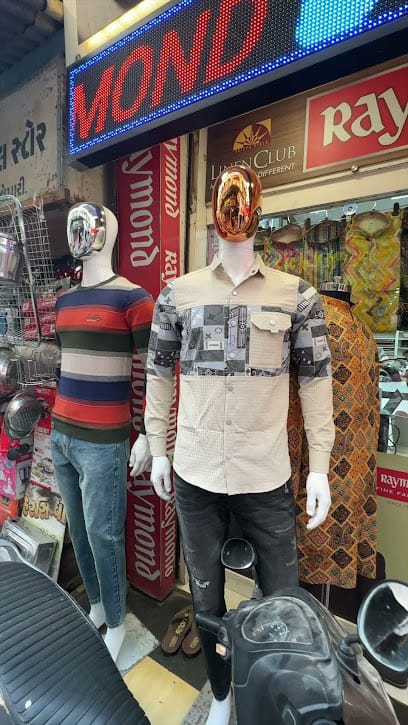 Tarak Textorium- Best menswear showroom in junagadh | Best fabrics cloth shop in Junagadh | Kurta and Blazer store business photograph