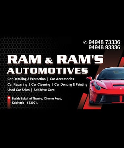 Ram & Ram's Automotives |Ceramic coating|Car Detailing|Car workshop|Water Wash|Car Garage| business photograph