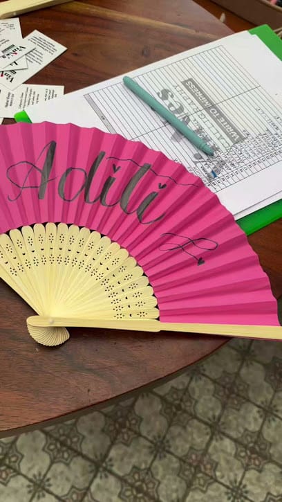 Calligraphy and Handwriting classes business photograph