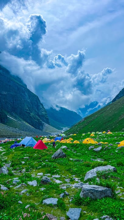 Camp In Himalayas business photograph